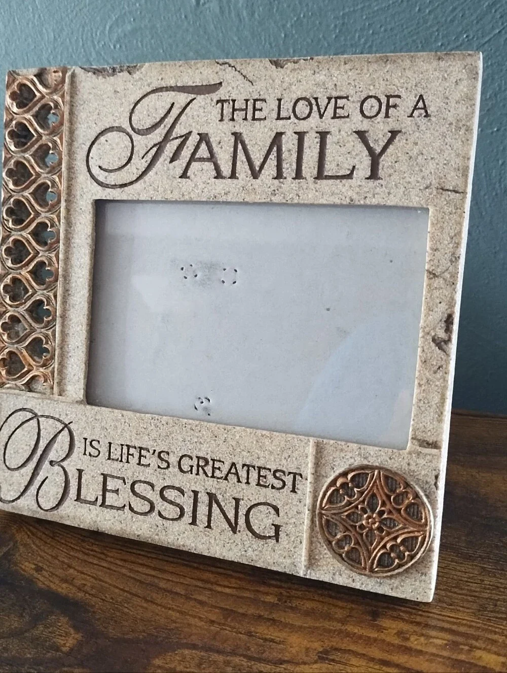 Love Of Family Life's Greatest Blessing Picture Frame for 4X6” Photo